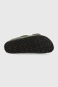 Birkenstock klapki nubukowe Arizona 1025367 zielony