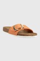 Pantofle Birkenstock Madrid Big Buckle 1025532 oranžová AW23