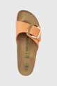 Pantofle Birkenstock Madrid Big Buckle oranžová 1025532