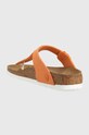 Obuwie Birkenstock japonki Gizeh 1025560 pomarańczowy