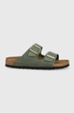 zelená Kožené šľapky Birkenstock Arizona Dámsky