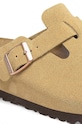 Обувь Замшевые шлепанцы Birkenstock Boston 1026164 бежевый
