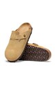 Замшевые шлепанцы Birkenstock Boston 1026164