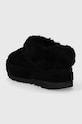 Încălțăminte UGG papuci din piele intoarsa Tazzlita 1146390.BLK negru