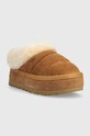 Semišové papuče UGG Tazzlita 1146390.CHE hnědá AW23