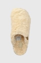 Вовняні капці UGG Fuzz Sugar Slide бежевий 1135132.NAT