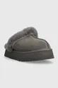 UGG suede slippers Disquette gray