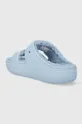 голубой Шлепанцы Crocs Classic Cozzy Sandal