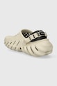 Obuwie Crocs klapki Echo Clog 207937.2YJ beżowy