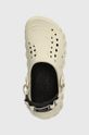 Crocs klapki Echo Clog beżowy 207937.2YJ