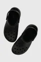 μαύρο Παντόφλες Crocs Classic Platform Lined Clog Γυναικεία