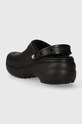Šľapky Crocs Classic Platform Lined Clog čierna 207938.001
