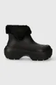 μαύρο Μπότες χιονιού Crocs Stomp Lined Boot Γυναικεία