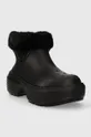Μπότες χιονιού Crocs Stomp Lined Boot μαύρο