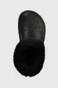 fekete Crocs hócipő Stomp Lined Boot