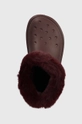 Crocs cizme de iarna Stomp Lined Boot burgundia 208718.6WD