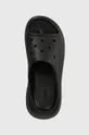 negru Crocs papuci Classic Crush Slide