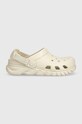 Šľapky Crocs Duet Max II Clog platforma béžová 208776.160