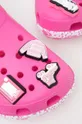 różowy Crocs klapki Barbie Classic Clog