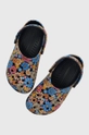 πολύχρωμο Παντόφλες Crocs Classic Retro Floral Clog Γυναικεία