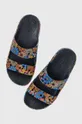 πολύχρωμο Παντόφλες Crocs Classic Crocs Retro Floral Sandal Γυναικεία