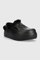 Tommy Jeans papuci TJW FREEDOM MULE WARM LINING EN0EN02411 negru AW23