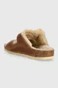 Birkenstock suede sliders Uppers: Suede Inside: Wool Outsole: Synthetic material