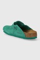Încălțăminte Birkenstock papuci din piele 1026165 verde