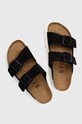 Παπούτσια Παντόφλες σουέτ Birkenstock 1023717 μαύρο