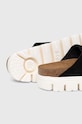 Birkenstock papuci din piele negru 1023717