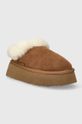 Замшевые тапочки Steve Madden Chaplin SM11002735.839 коричневый AW24