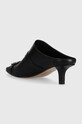 Обувь Кожаные туфли MM6 Maison Margiela Slipper S66WX0056 чёрный