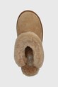 UGG suede slippers W CLASSIC SLIPPER II brown 1130876.CHE