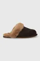 brown UGG suede slippers W SCUFFETTE II Women’s