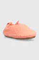 Detské papuče UGG T PLUSHY SLIPPER oranžová