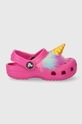 Детские шлепанцы Crocs I AM UNICORN розовый