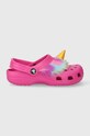 Dječje natikače Crocs Classic I Am Unicorn 209081.CROCS.CLASSIC.I. roza AW23