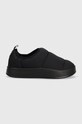 Дитячі тапочки adidas Originals PUFFYLETTE J чорний IG7706