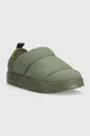 Detské papuče adidas Originals PUFFYLETTE J zelená