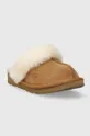 Детские замшевые тапочки UGG K COZY II бежевый