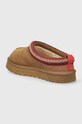 Chłopiec UGG kapcie zamszowe dziecięce K TAZZ 1143776K beżowy