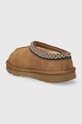 Chłopiec UGG kapcie zamszowe dziecięce T TASMAN II 1019066T beżowy