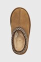 UGG kapcie zamszowe dziecięce T TASMAN II beżowy 1019066T