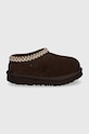 Dječje kućne papuče od brušene kože UGG T TASMAN II 1019066T smeđa AA00