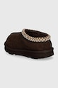 Dječaci Dječje kućne papuče od brušene kože UGG T TASMAN II 1019066T smeđa