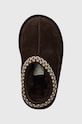 Dječje kućne papuče od brušene kože UGG T TASMAN II smeđa 1019066T
