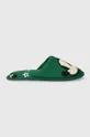Detské papuče United Colors of Benetton zelená