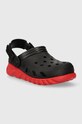 Παιδικές παντόφλες Crocs DUET MAX II 208774.CROCS.DUET.MAX.I μαύρο SS24