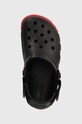 Παιδικές παντόφλες Crocs DUET MAX II μαύρο 208774.CROCS.DUET.MAX.I
