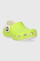 Dječje natikače Crocs GLOW IN THE DARK 209161.CROCS.CLASSIC.GL zelena AW23